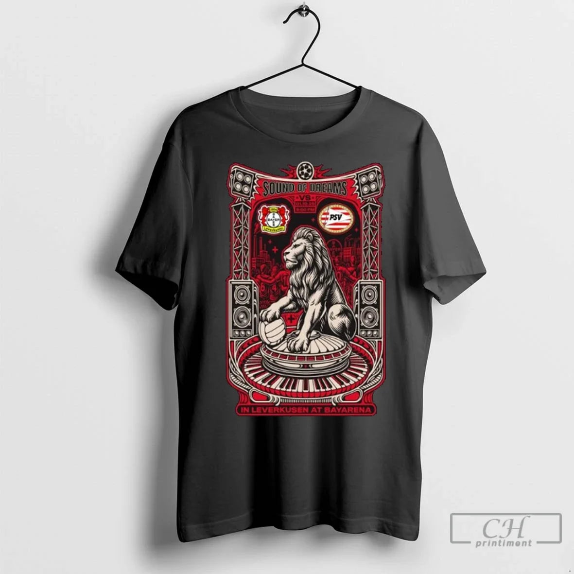 Premium Leverkusen Vs Psv Germany October 1 2025 Long - Adult & Kids T-Shirts, Sweatshirts & Hoodies apparel design preview 1