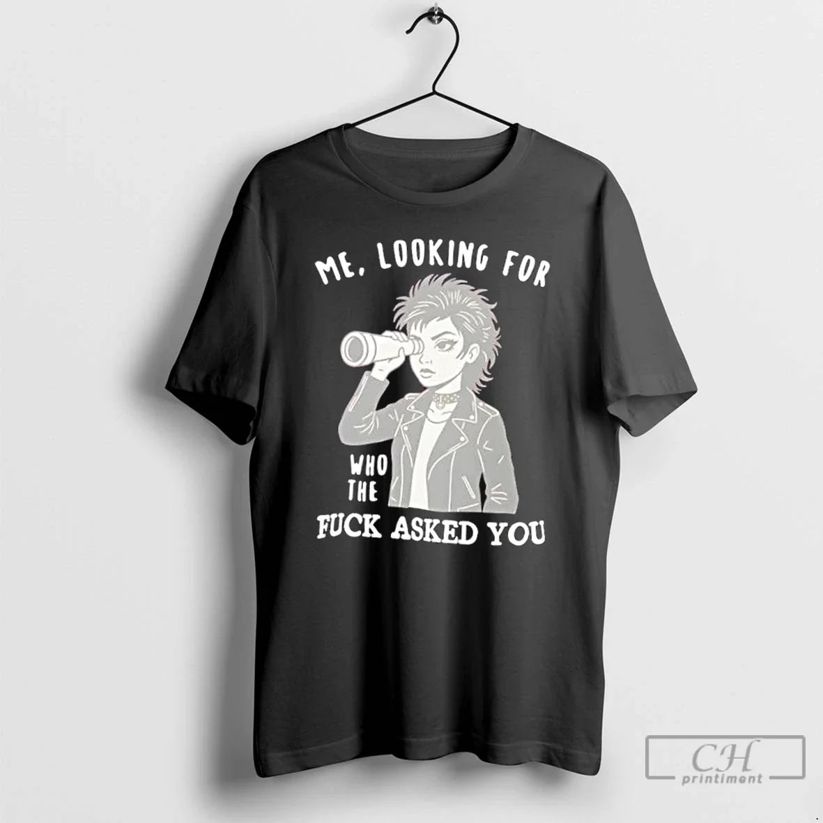 Looking Who Asked You Sassy Attitude - Adult & Kids T-Shirts, Sweatshirts & Hoodies apparel design preview 1