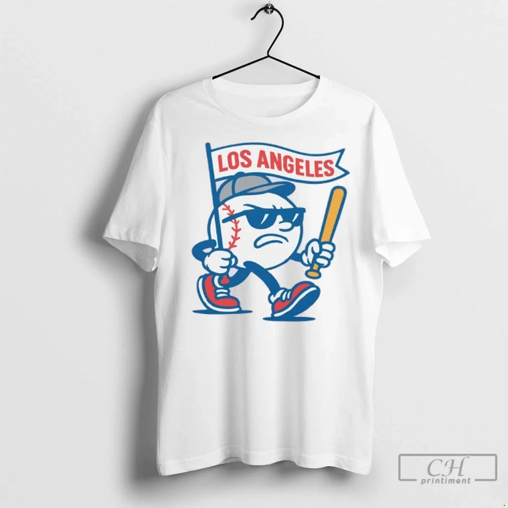 Premium Los Angeles Dodgers Baseball Mr Dodger Parade - Adult & Kids T-Shirts, Sweatshirts & Hoodies apparel design preview 1