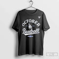 Premium Los Angeles Dodgers October Baseball Nl Wild - Adult & Kids T-Shirts, Sweatshirts & Hoodies apparel design preview 1