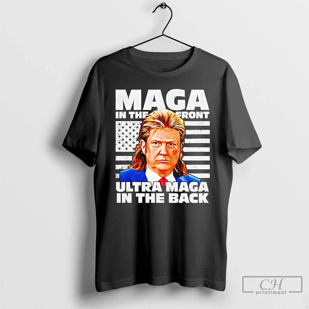 Maga Front Ultra Back Trump - Adult & Kids T-Shirts, Sweatshirts & Hoodies apparel design preview 1