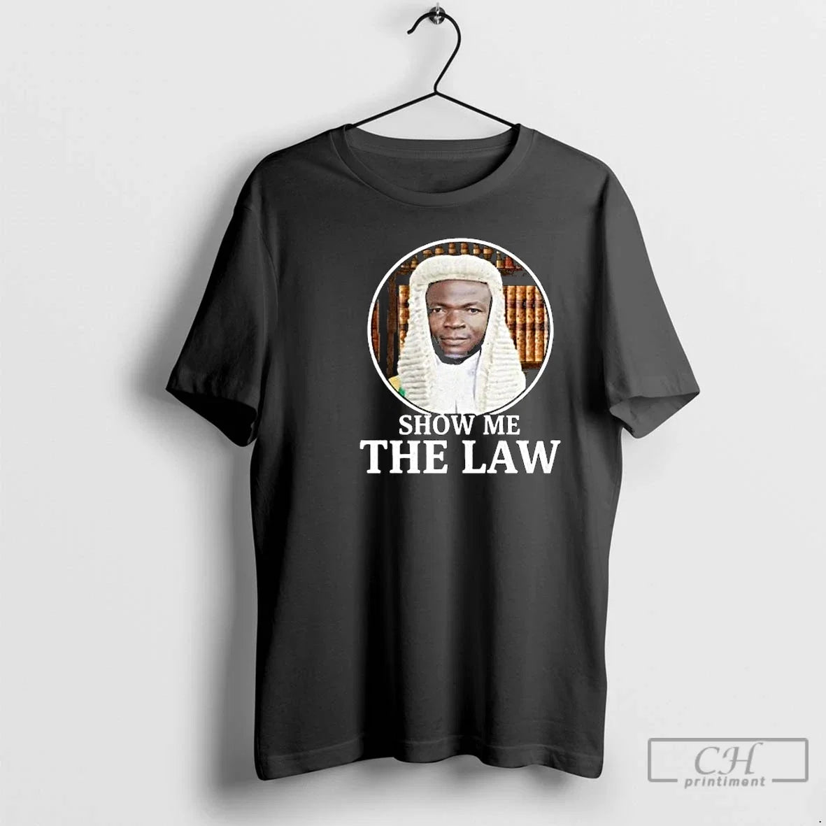 Mazi Nnamdi Kanu Show Me Law Circle Black - Adult & Kids T-Shirts, Sweatshirts & Hoodies apparel design preview 1