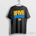 Michigan Wolverines High Five Mania Logo - Adult & Kids T-Shirts, Sweatshirts & Hoodies apparel design preview 1