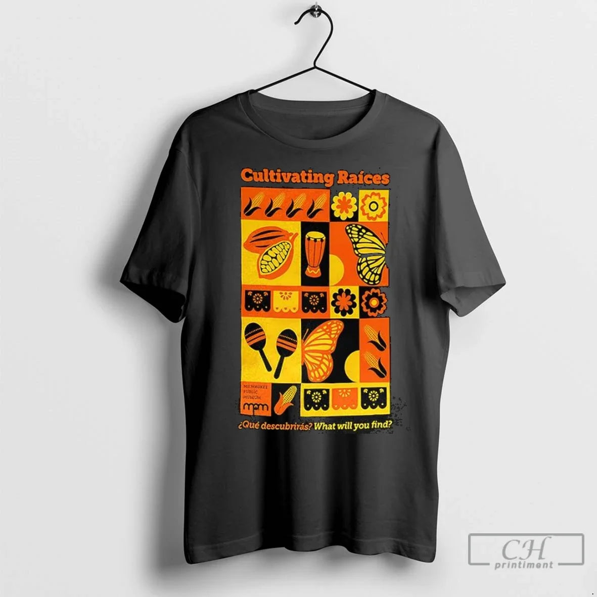 Premium Milwaukee Public Museum Celebracion Latina - Adult & Kids T-Shirts, Sweatshirts & Hoodies apparel design preview 1
