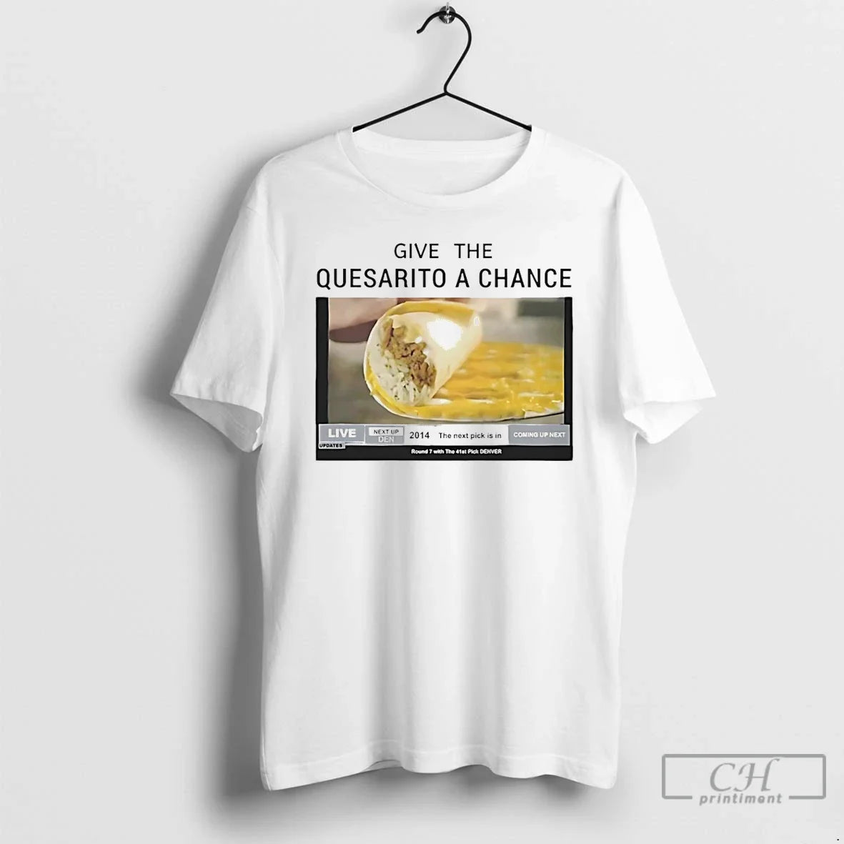 Nikola Jokic Give Quesarito Chance - Adult & Kids T-Shirts, Sweatshirts & Hoodies apparel design preview 1