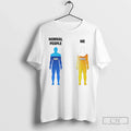 Normal People Vs Me H20 Beer - Adult & Kids T-Shirts, Sweatshirts & Hoodies apparel design preview 1