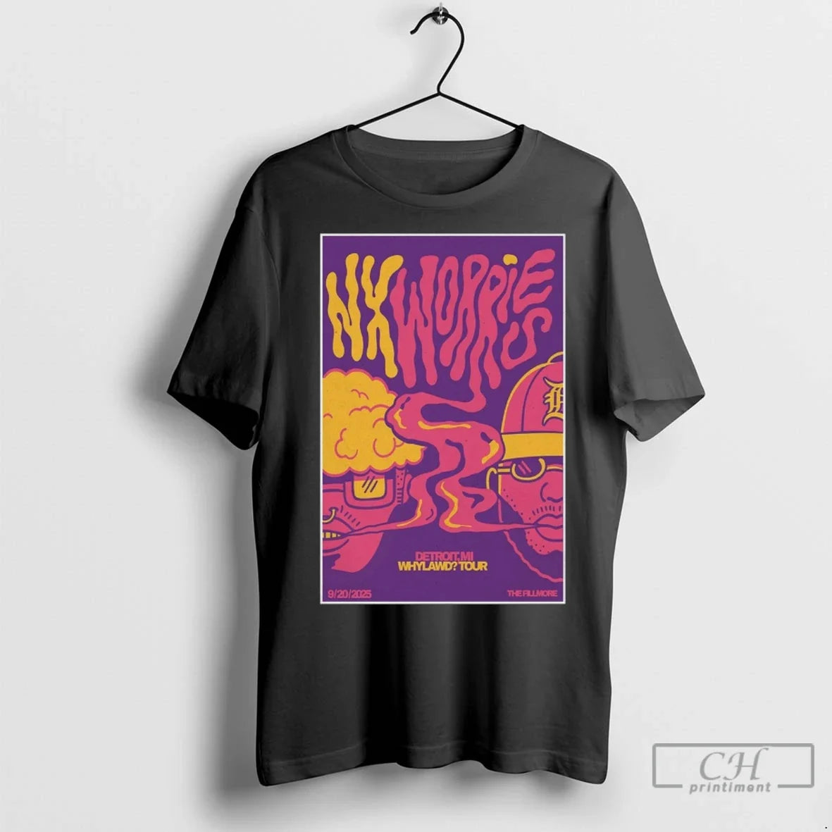 Premium Nxworries Tour September 20 2025 Detroit Mi - Adult & Kids T-Shirts, Sweatshirts & Hoodies apparel design preview 1