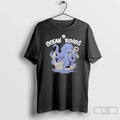 Ocean Roars Octopus Cute Nautical Marine Life Anchor - Adult & Kids T-Shirts, Sweatshirts & Hoodies apparel design preview 1