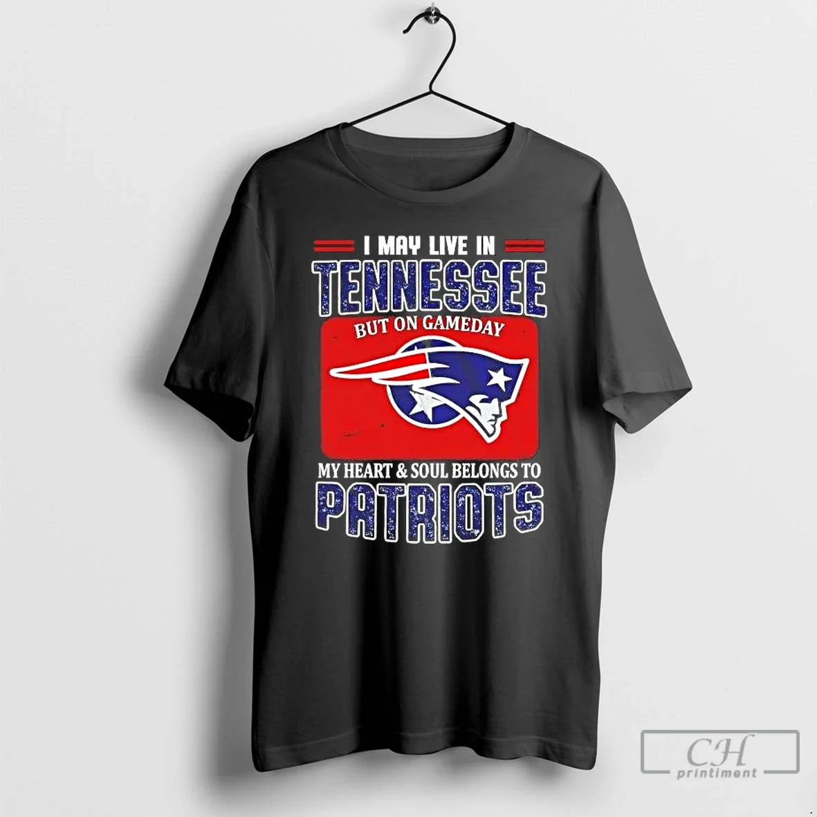 Gameday My Heart Soul Belongs Patriots I May Live - Adult & Kids T-Shirts, Sweatshirts & Hoodies apparel design preview 1