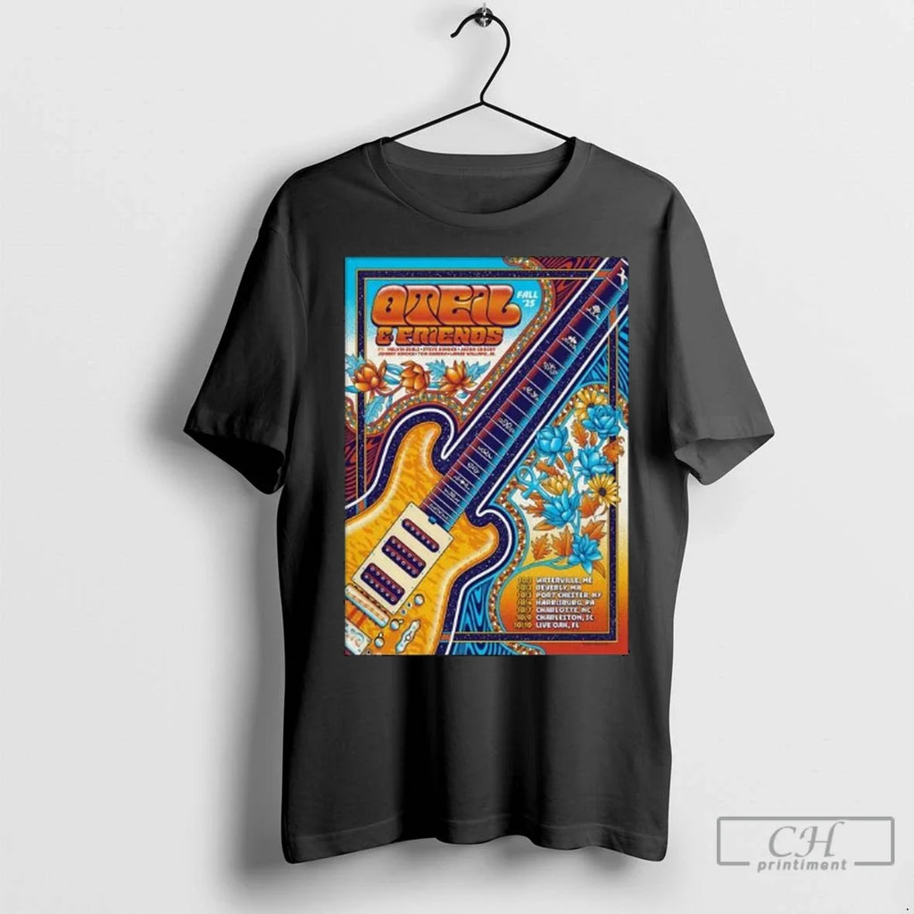 Premium Oteil And Friends October 1 2025 Waterville - Adult & Kids T-Shirts, Sweatshirts & Hoodies apparel design preview 1
