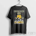 Peanuts Abbey Road Notre Dame Irish Forever Not Just - Adult & Kids T-Shirts, Sweatshirts & Hoodies apparel design preview 1