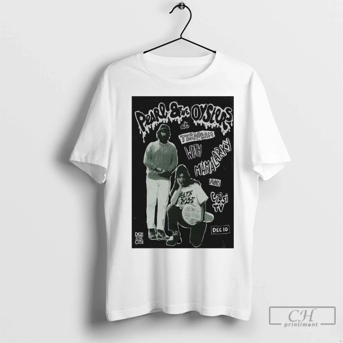 Premium Pearl The Oysters December 10 2025 Downtown - Adult & Kids T-Shirts, Sweatshirts & Hoodies apparel design preview 1