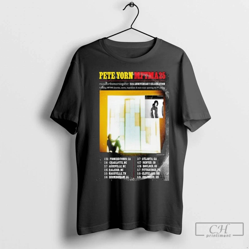 Premium Pete Yorn Mftma25 Shows 2026 Long Sleve - Adult & Kids T-Shirts, Sweatshirts & Hoodies apparel design preview 1