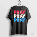 Premium Pray On It Over Through - Adult & Kids T-Shirts, Sweatshirts & Hoodies apparel design preview 1