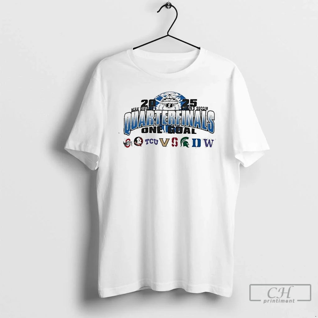 Quarterfinals 2025 Ncaa Di Soccer Championship - Adult & Kids T-Shirts, Sweatshirts & Hoodies apparel design preview 1