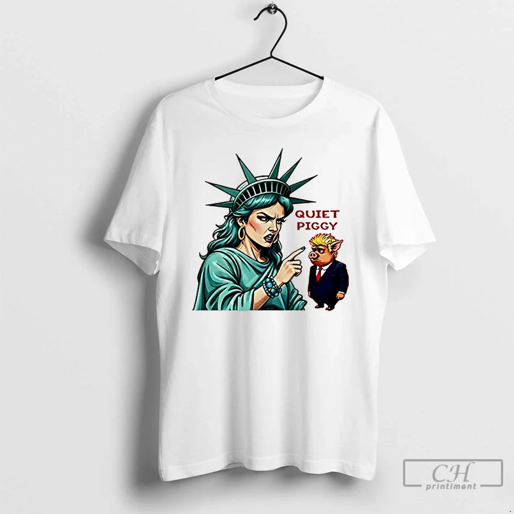 Quiet Piggy Liberty Trump Liberties - Adult & Kids T-Shirts, Sweatshirts & Hoodies apparel design preview 1