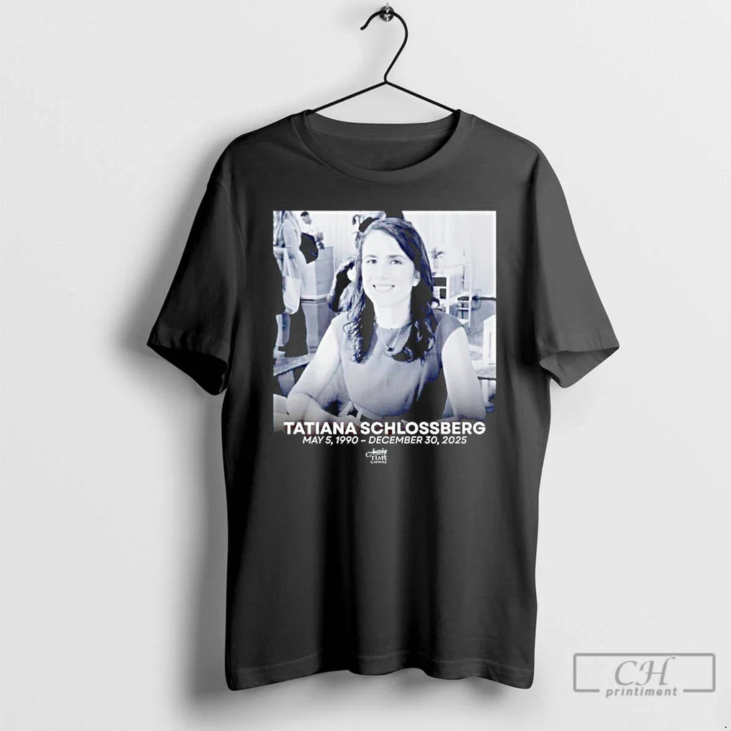 Rip Tatiana Schlossberg 1990 2025 Environmental - Adult & Kids T-Shirts, Sweatshirts & Hoodies apparel design preview 1