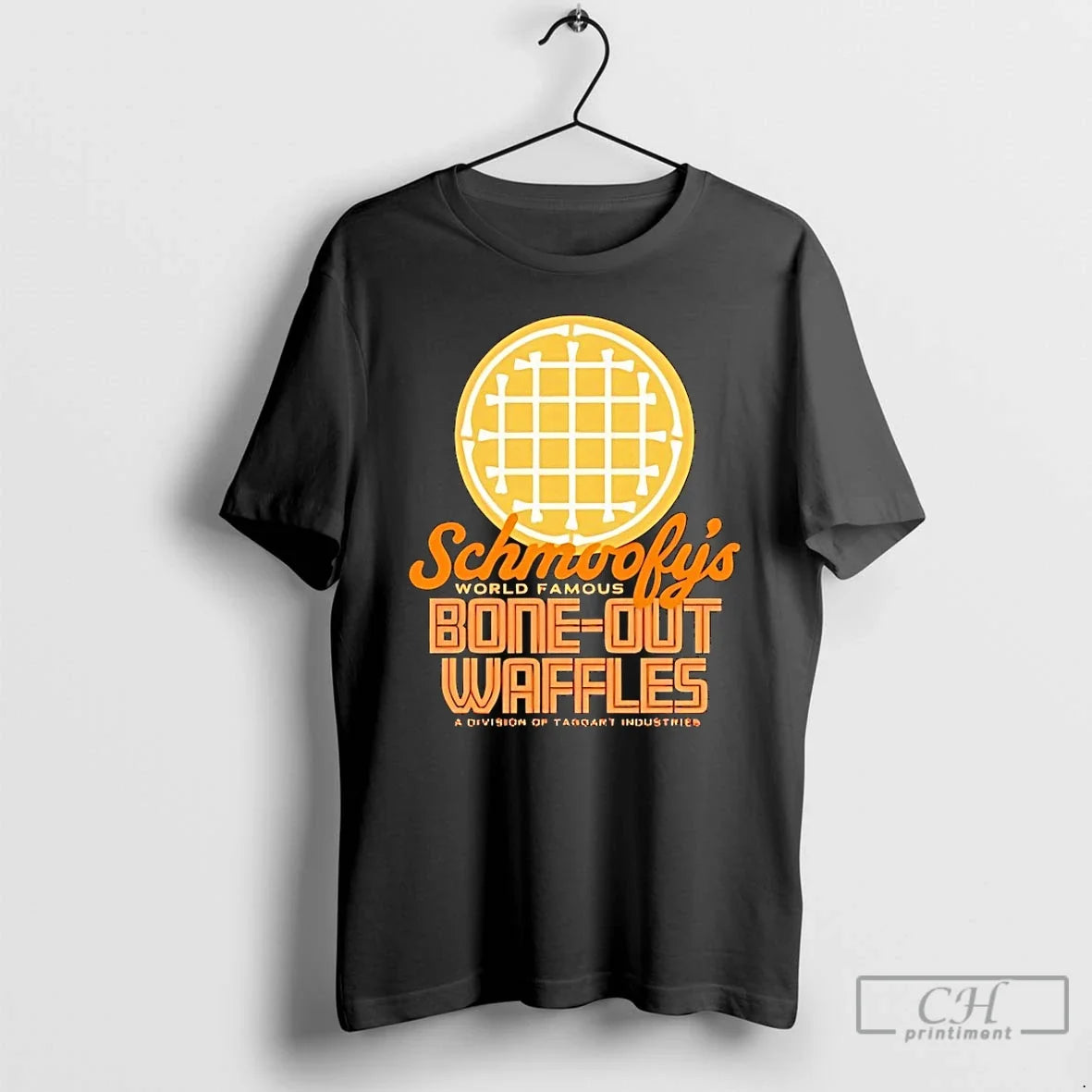 Schmoofys World Famous Bone Out Waffles - Adult & Kids T-Shirts, Sweatshirts & Hoodies apparel design preview 1