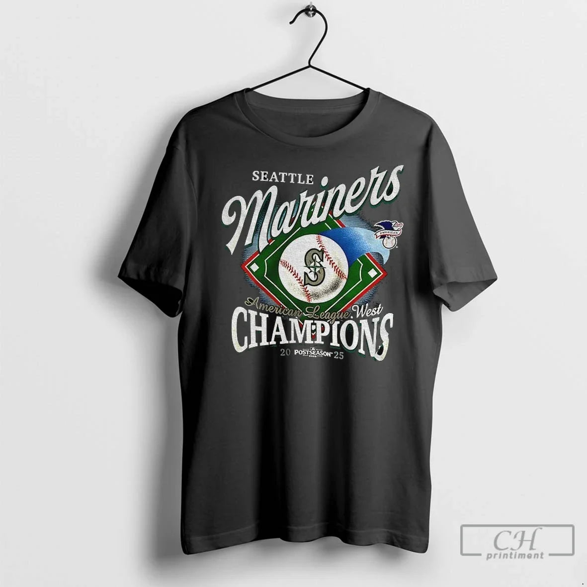 Premium Seattle Mariners Mlb Baseball American League - Adult & Kids T-Shirts, Sweatshirts & Hoodies apparel design preview 1