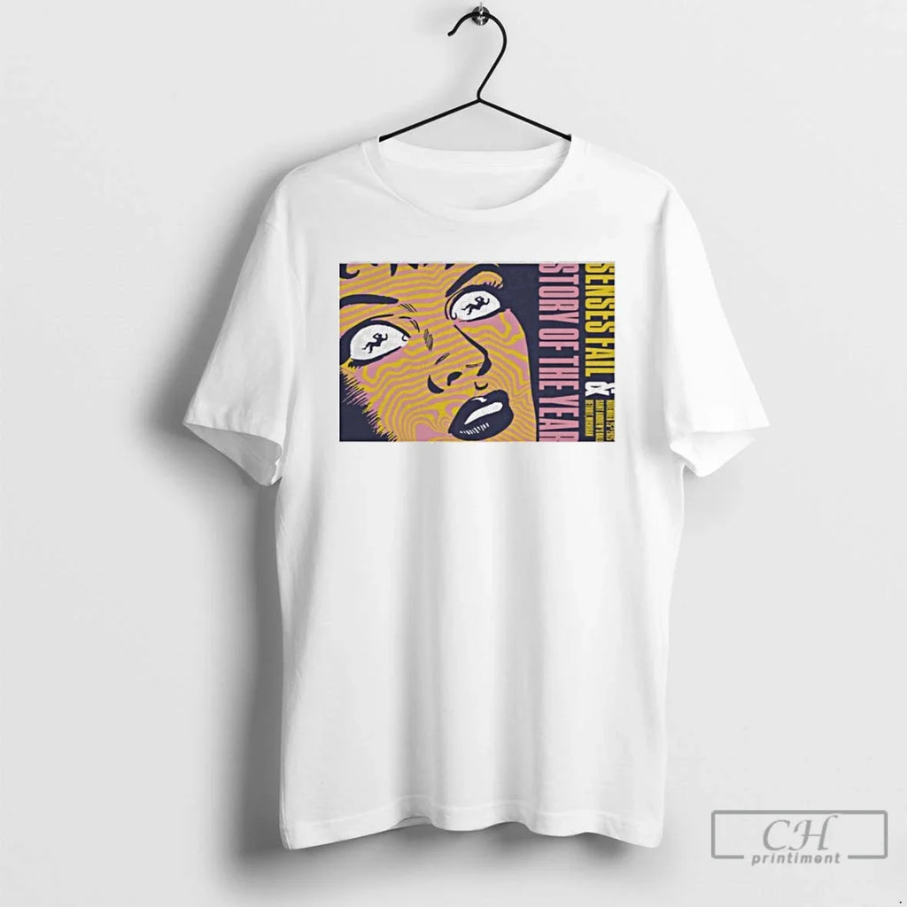 Senses Fail Story Year Nov 25 2025 Saint Andrews Hall - Adult & Kids T-Shirts, Sweatshirts & Hoodies apparel design preview 1