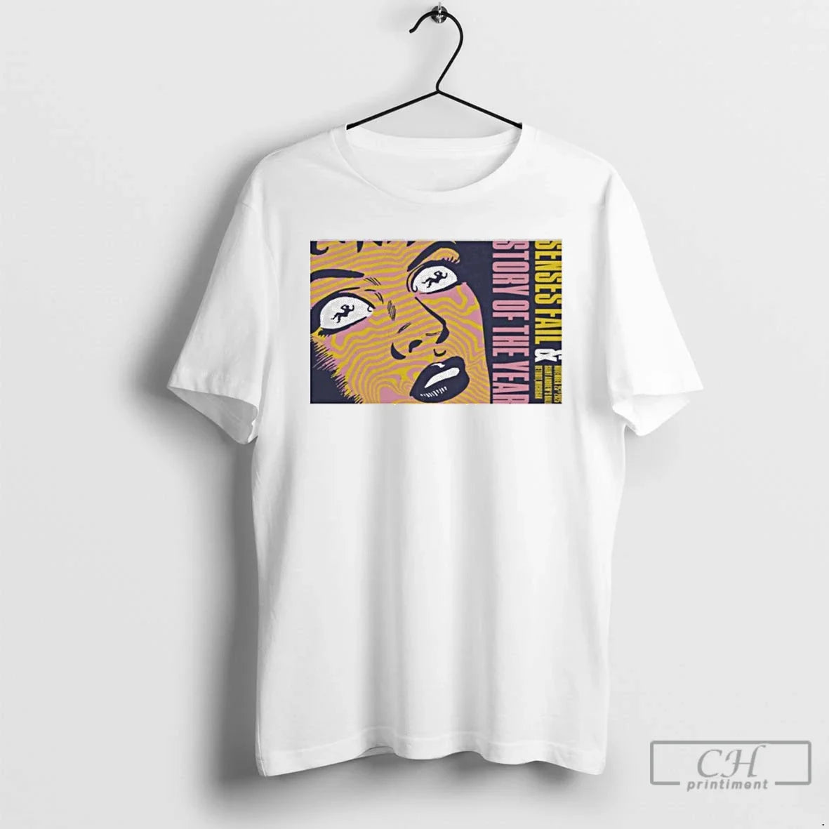 Senses Fail Story Year Nov 25 2025 Saint Andrews Hall - Adult & Kids T-Shirts, Sweatshirts & Hoodies apparel design preview 1