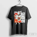 Shedeur Sanders Holding Football Cleveland Browns - Adult & Kids T-Shirts, Sweatshirts & Hoodies apparel design preview 1