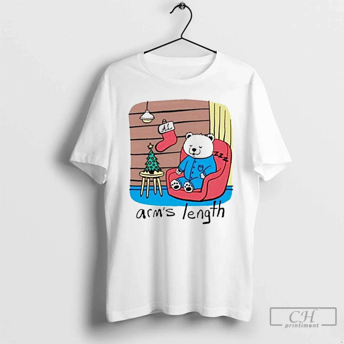 Sleepy Polar Bear - Adult & Kids T-Shirts, Sweatshirts & Hoodies apparel design preview 1