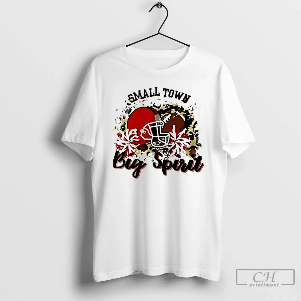 Small Town Big Pride Helmet - Adult & Kids T-Shirts, Sweatshirts & Hoodies apparel design preview 1