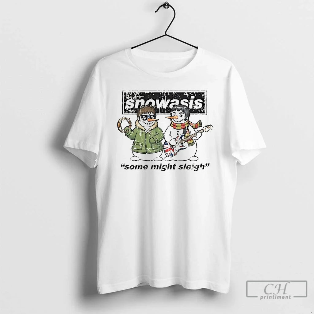 Snowasis Some Might Sleigh - Adult & Kids T-Shirts, Sweatshirts & Hoodies apparel design preview 1