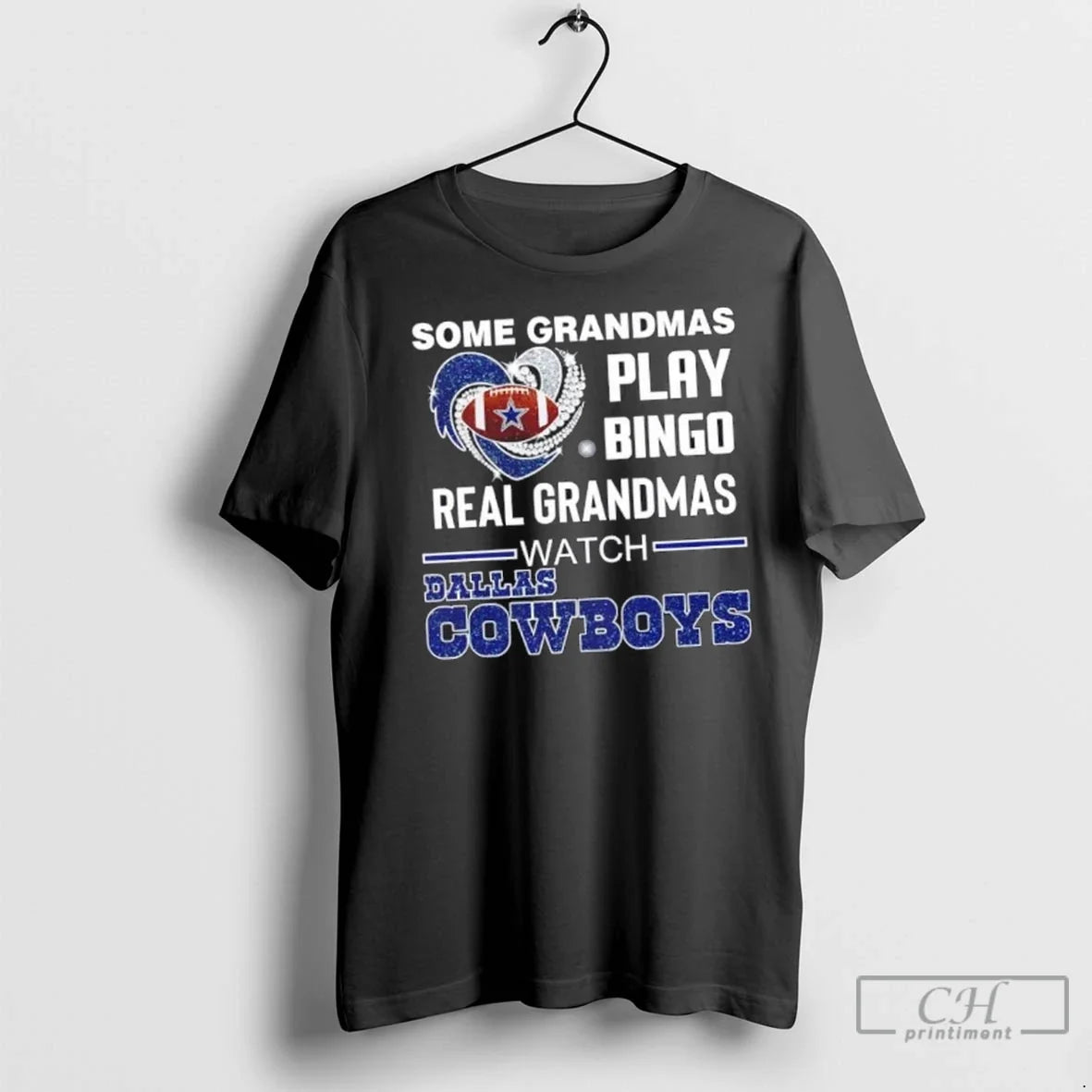 Premium Some Grandmas Play Bingo Real Watch Dallas - Adult & Kids T-Shirts, Sweatshirts & Hoodies apparel design preview 1