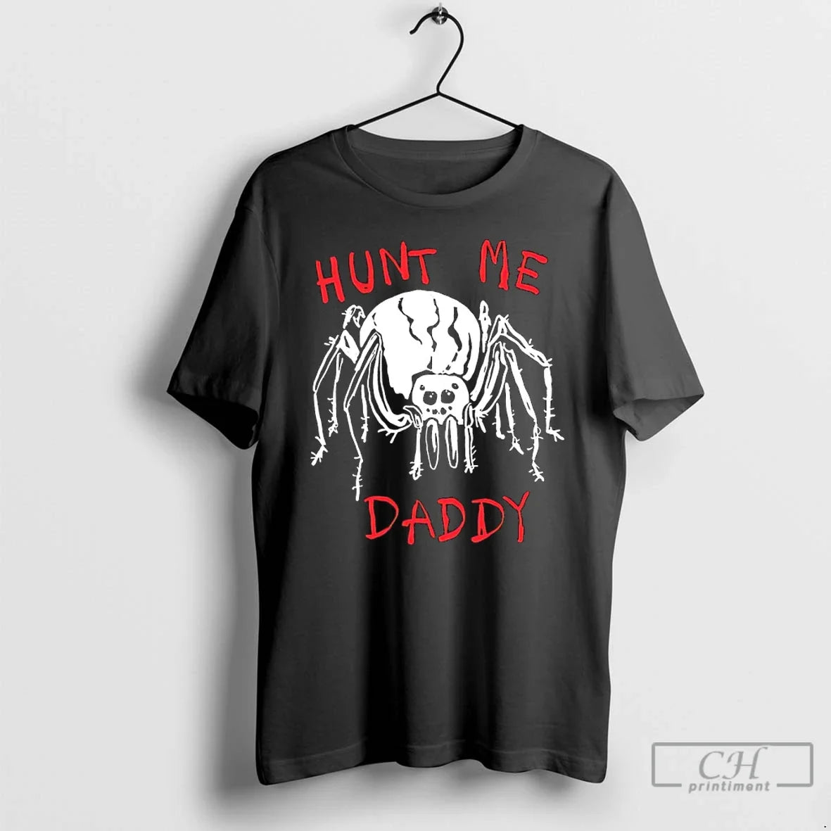 Spider Hunt Me Daddy - Adult & Kids T-Shirts, Sweatshirts & Hoodies apparel design preview 1