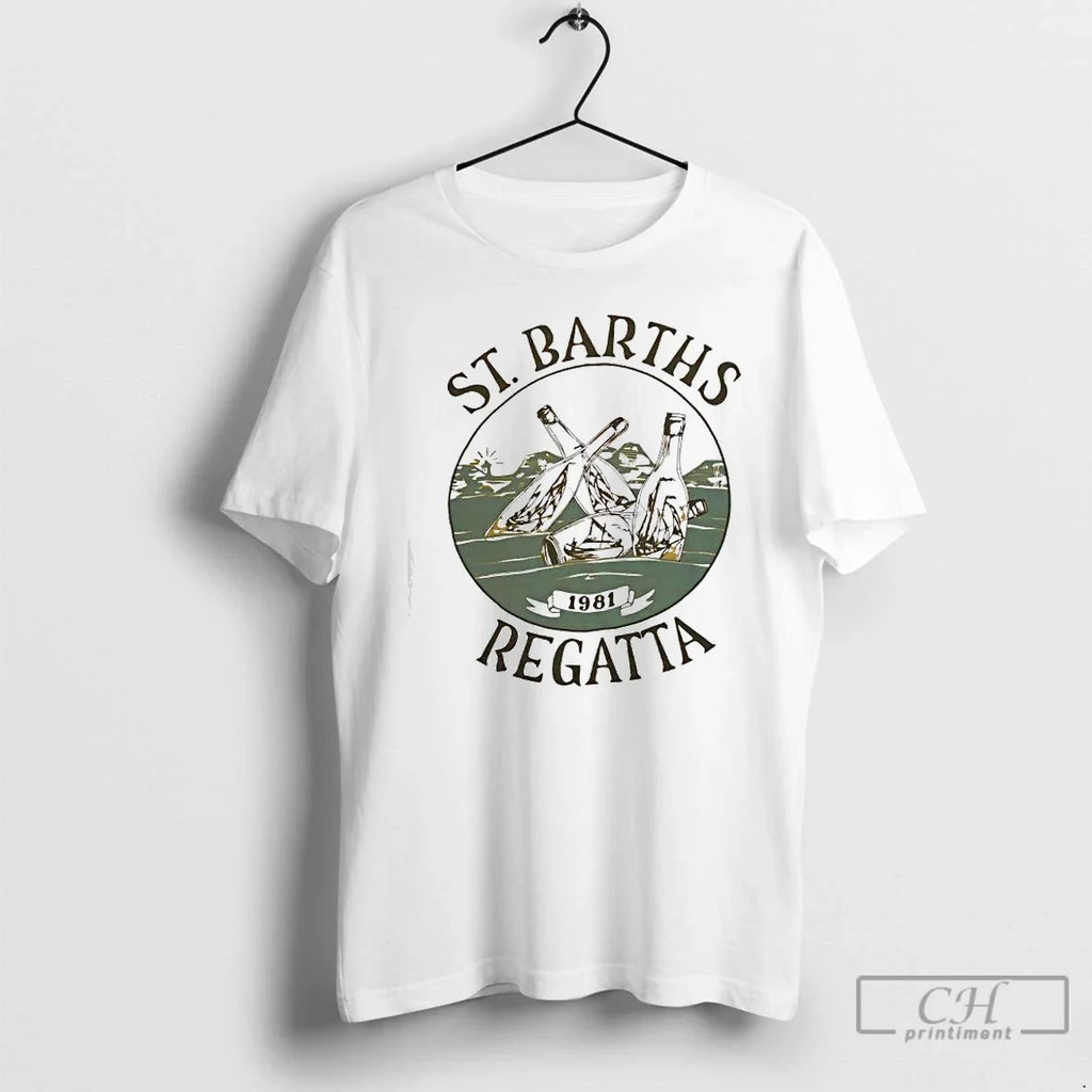 St Barths Regatta 1981 Sailing Event - Adult & Kids T-Shirts, Sweatshirts & Hoodies apparel design preview 1