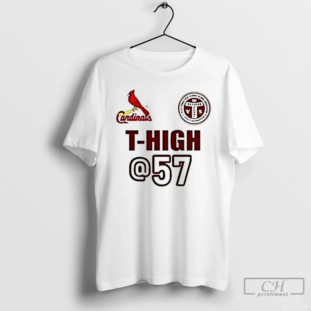 St Louis Cardinals T High 57 - Adult & Kids T-Shirts, Sweatshirts & Hoodies apparel design preview 1