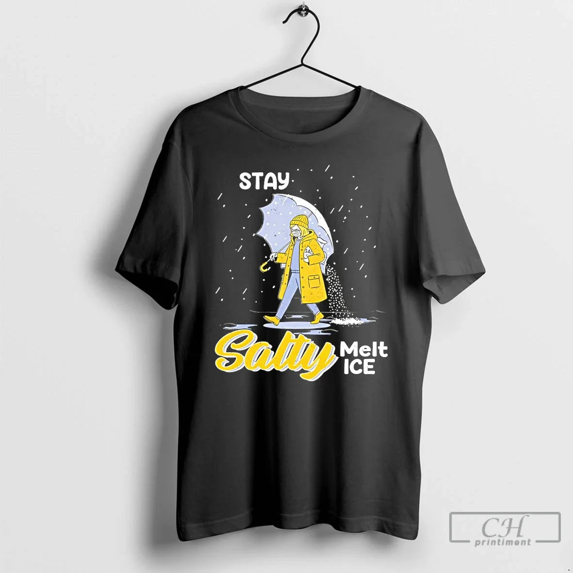 Stay Salty Melt Ice Anti Abolish Trump Vintage - Adult & Kids T-Shirts, Sweatshirts & Hoodies apparel design preview 1