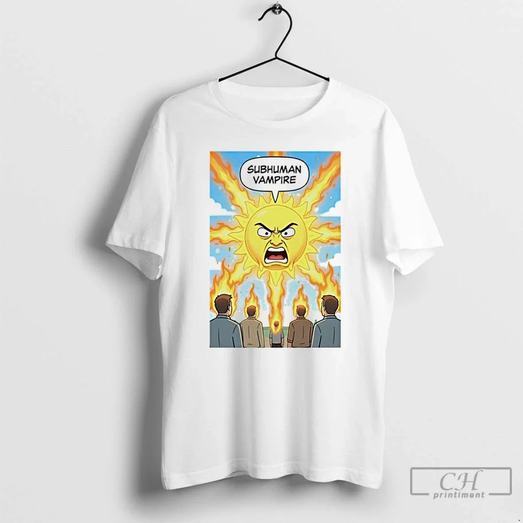 Subhuman Vampire Sun Art - Adult & Kids T-Shirts, Sweatshirts & Hoodies apparel design preview 1