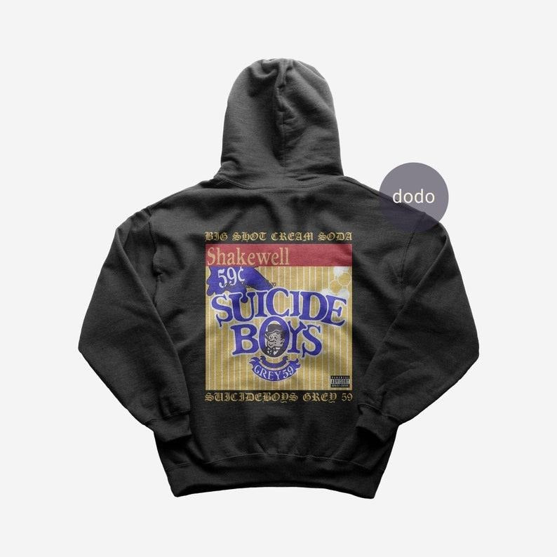Suicideboys Big Shot Cream Soda Album New Heavy - Adult & Kids T-Shirts, Sweatshirts & Hoodies apparel design preview 1