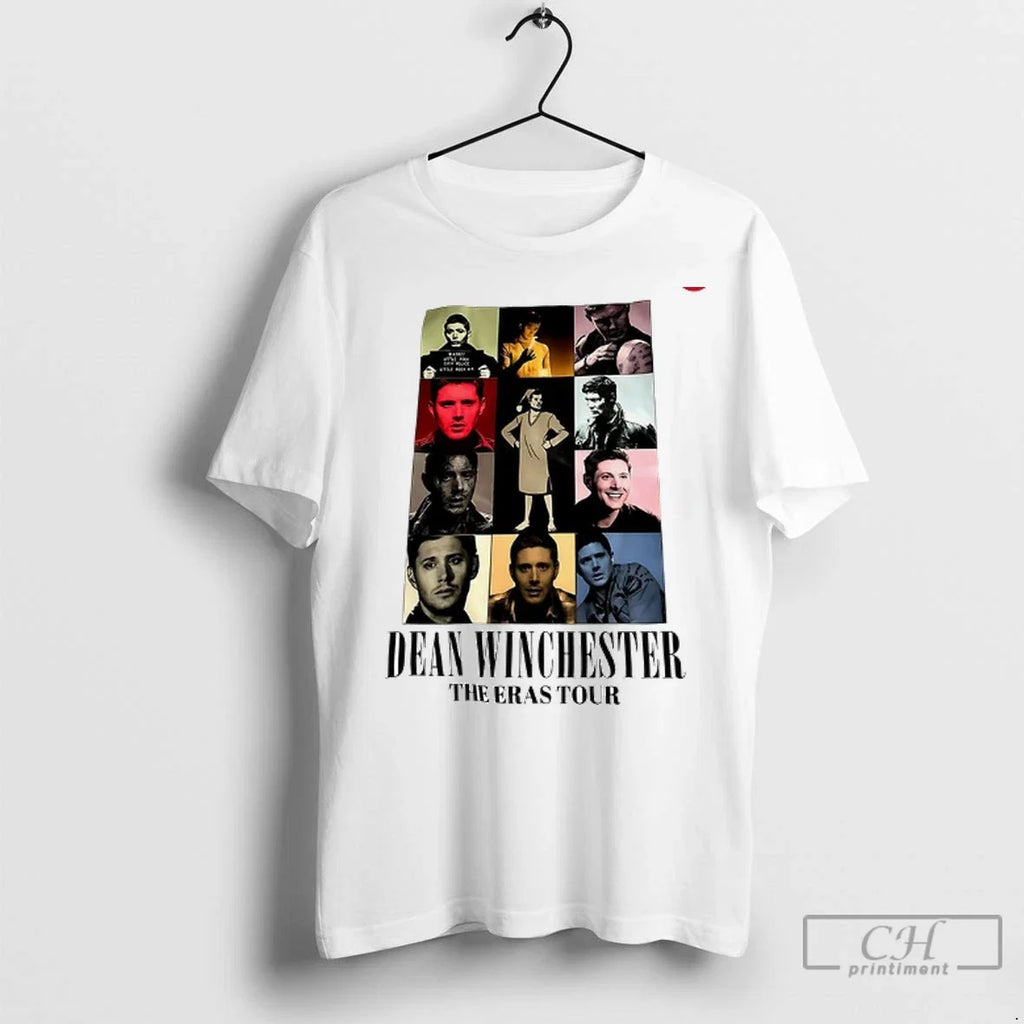 Premium Supernatural Dean Winchester The Eras Tour - Adult & Kids T-Shirts, Sweatshirts & Hoodies apparel design preview 1