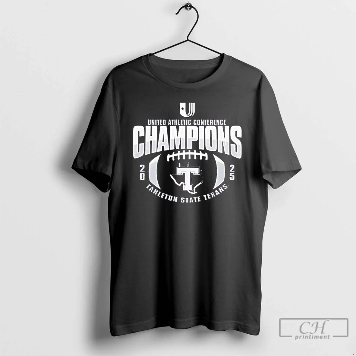 Tarleton State Football 2025 Conference Champions - Adult & Kids T-Shirts, Sweatshirts & Hoodies apparel design preview 1