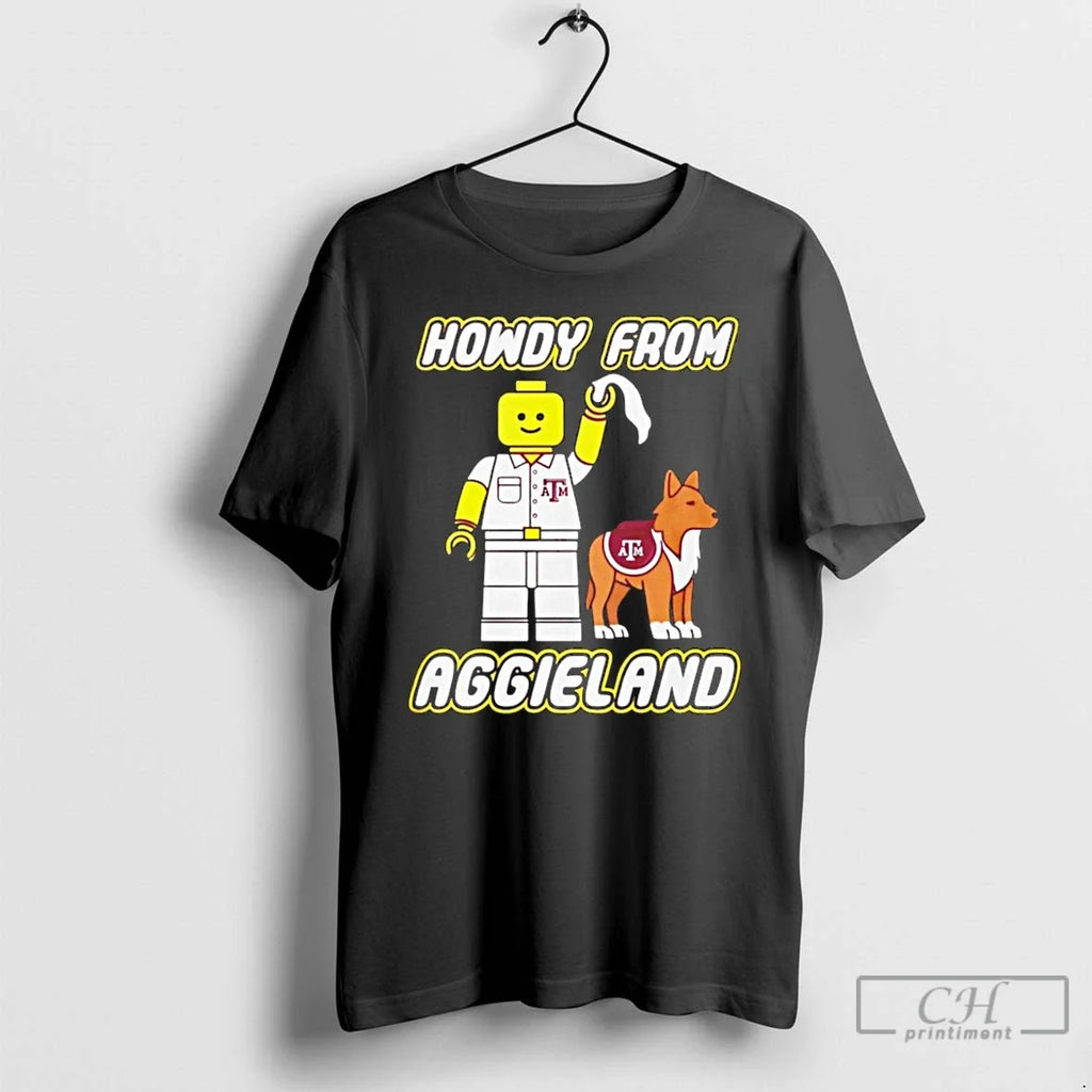Texas Am Aggies Howdy Aggieland - Adult & Kids T-Shirts, Sweatshirts & Hoodies apparel design preview 1