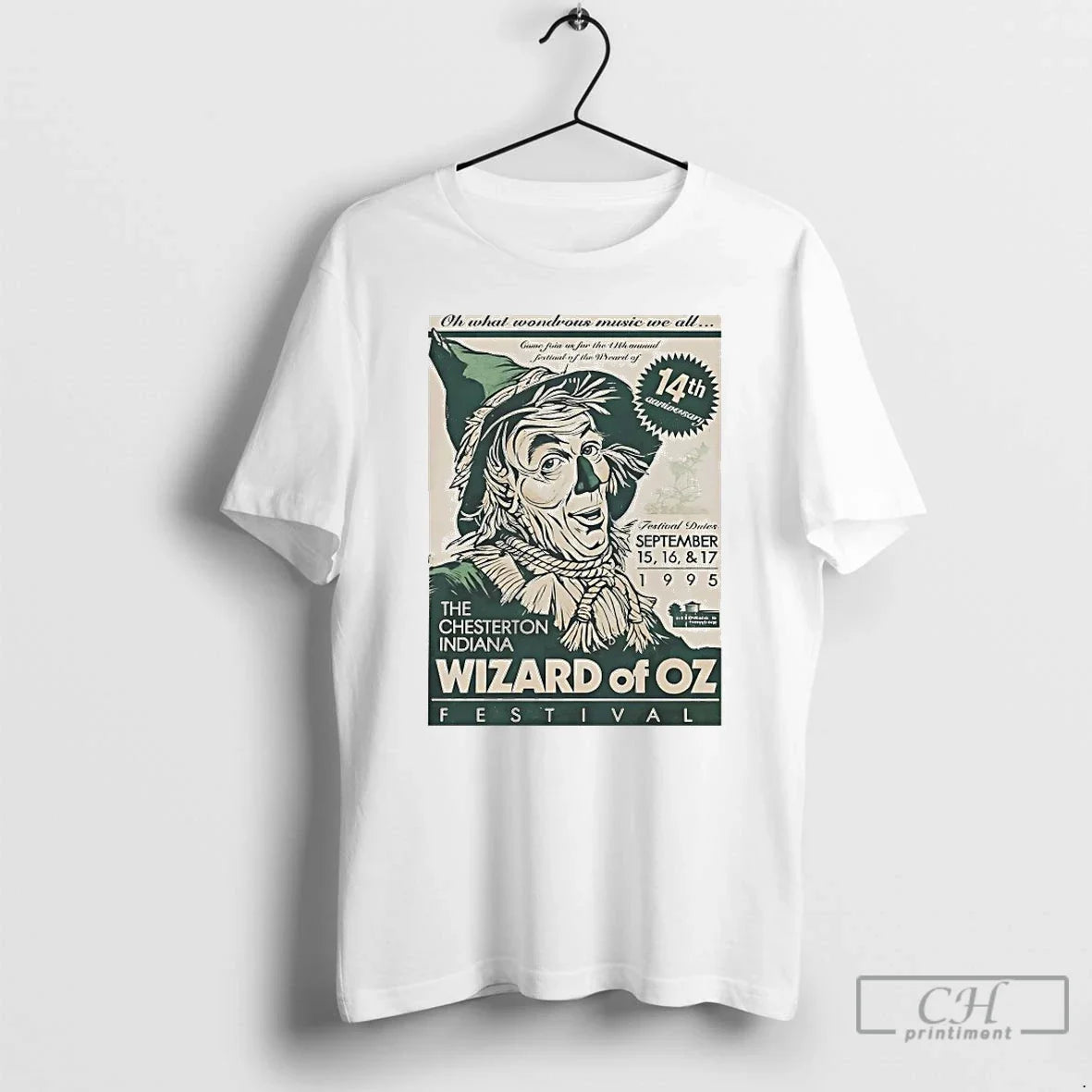 Chaesterton Indiana Wizard Oz Fextival - Adult & Kids T-Shirts, Sweatshirts & Hoodies apparel design preview 1