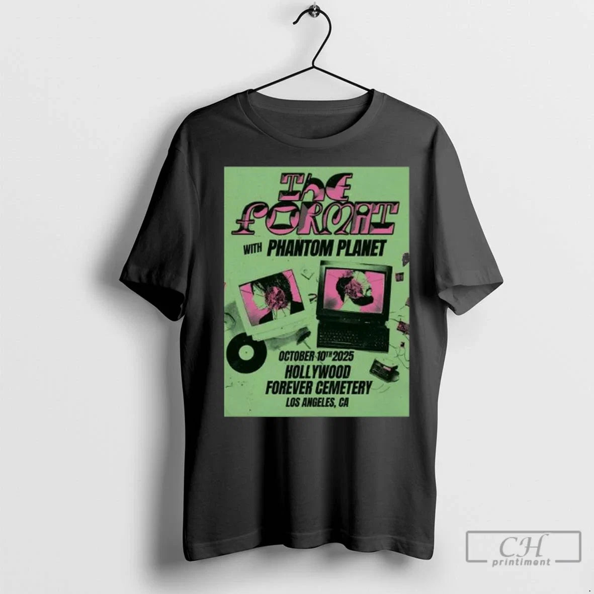 Premium The Format And Phantom Planet October 10 2025 - Adult & Kids T-Shirts, Sweatshirts & Hoodies apparel design preview 1