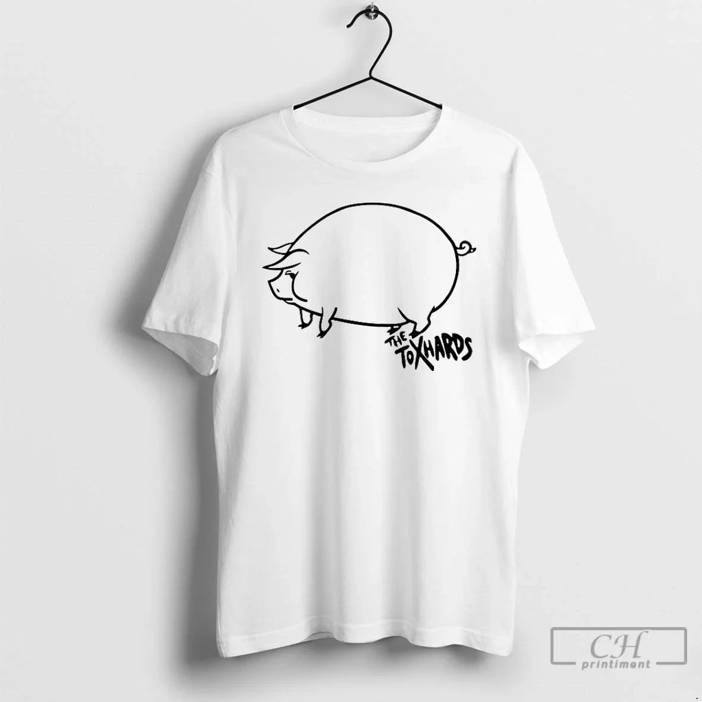 Toxhards Pink Piggy - Adult & Kids T-Shirts, Sweatshirts & Hoodies apparel design preview 1