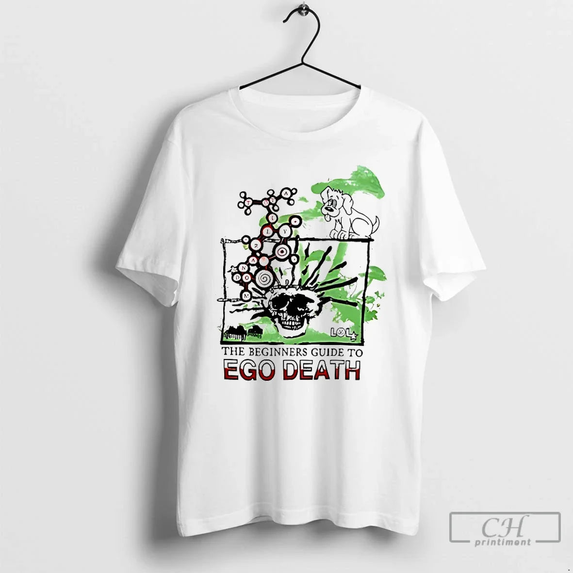 Beginners Guide Ego Death - Adult & Kids T-Shirts, Sweatshirts & Hoodies apparel design preview 1