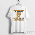 Theres Good Chance Thoughts My Head Will Exit Mouth - Adult & Kids T-Shirts, Sweatshirts & Hoodies apparel design preview 1