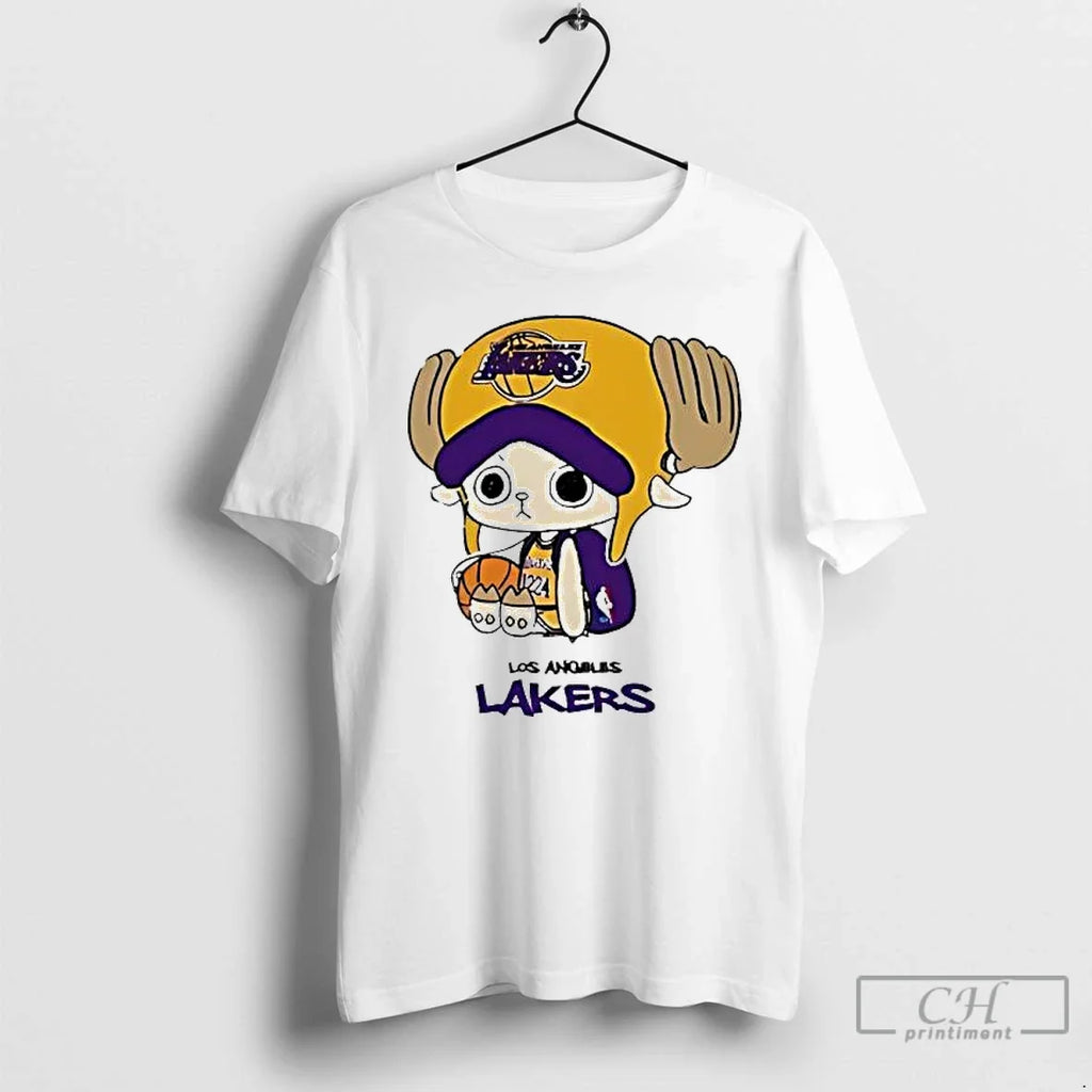 Tony Chopper X Los Angeles Lakers - Adult & Kids T-Shirts, Sweatshirts & Hoodies apparel design preview 1
