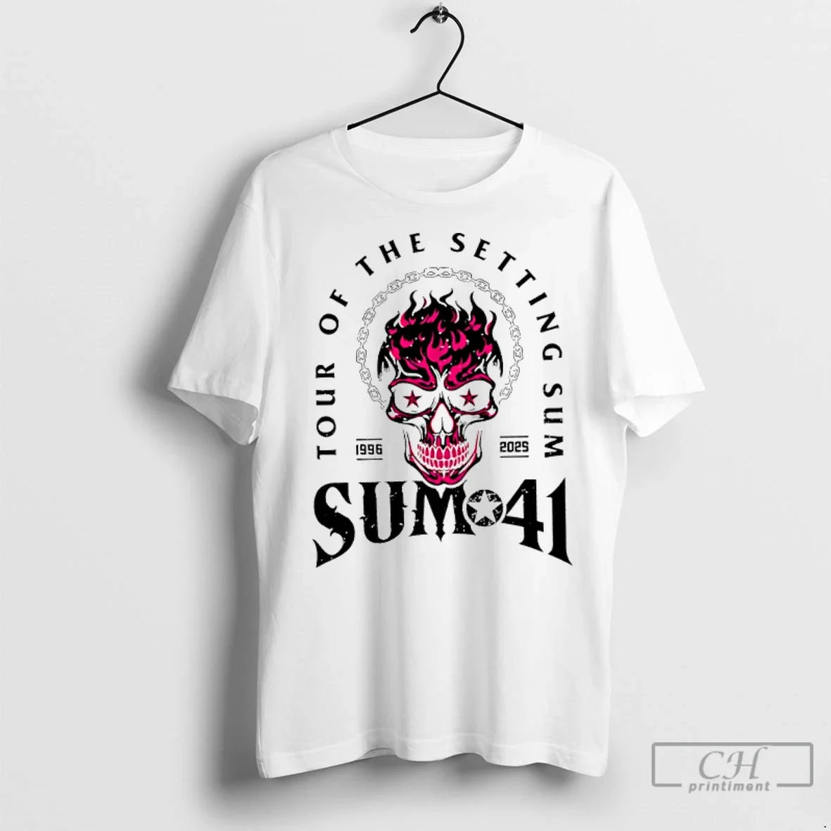 Premium Tour Of The Setting Sum 41 - Adult & Kids T-Shirts, Sweatshirts & Hoodies apparel design preview 1