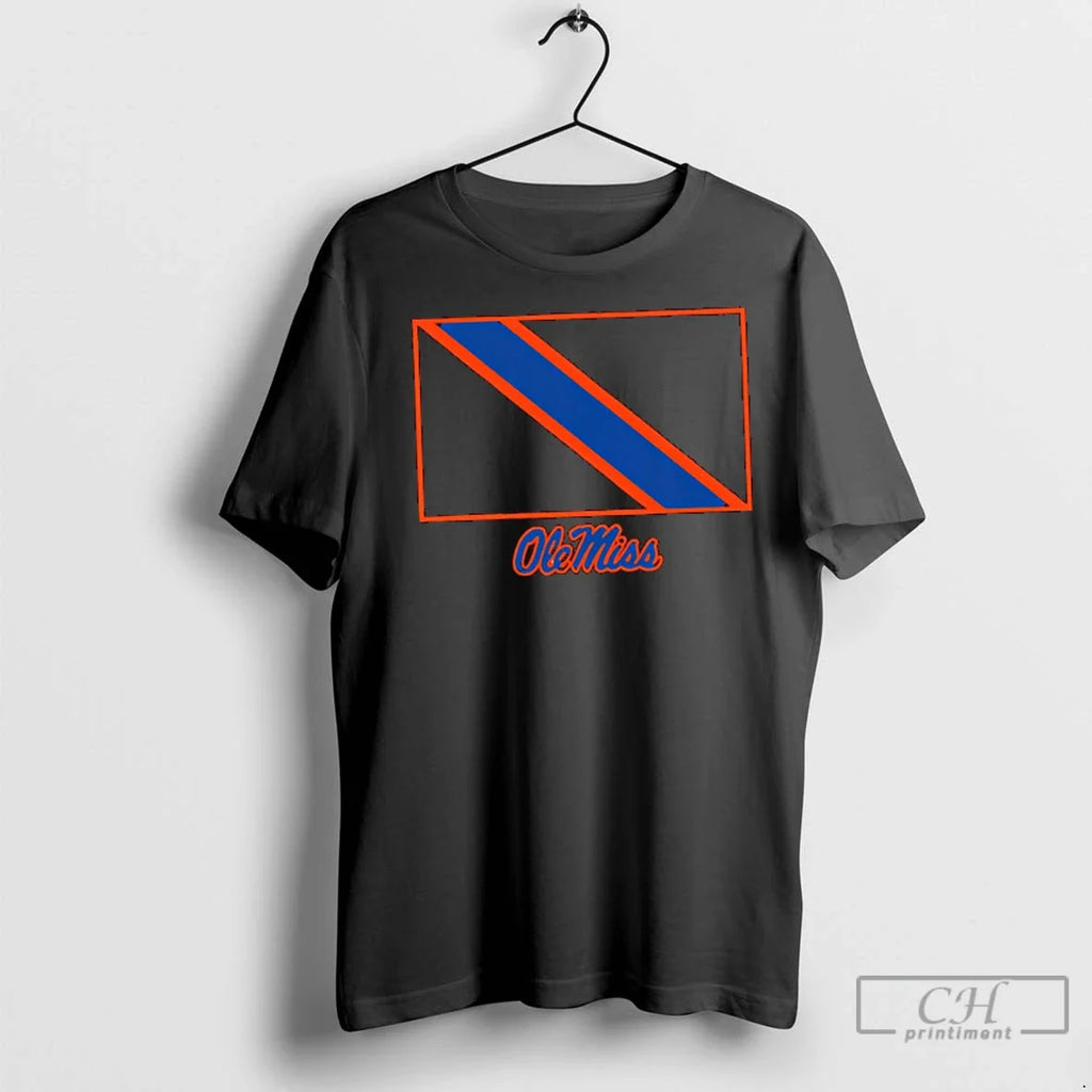 Premium Trinidad And Tobago Flag Ole Miss Football - Adult & Kids T-Shirts, Sweatshirts & Hoodies apparel design preview 1