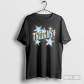Trojans Glitter Effect Stars Around - Adult & Kids T-Shirts, Sweatshirts & Hoodies apparel design preview 1