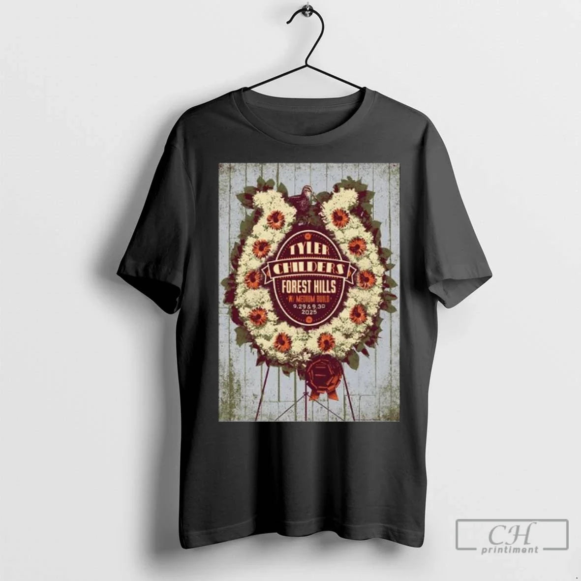 Premium Tyler Childers September 29 30 2025 Forest - Adult & Kids T-Shirts, Sweatshirts & Hoodies apparel design preview 1