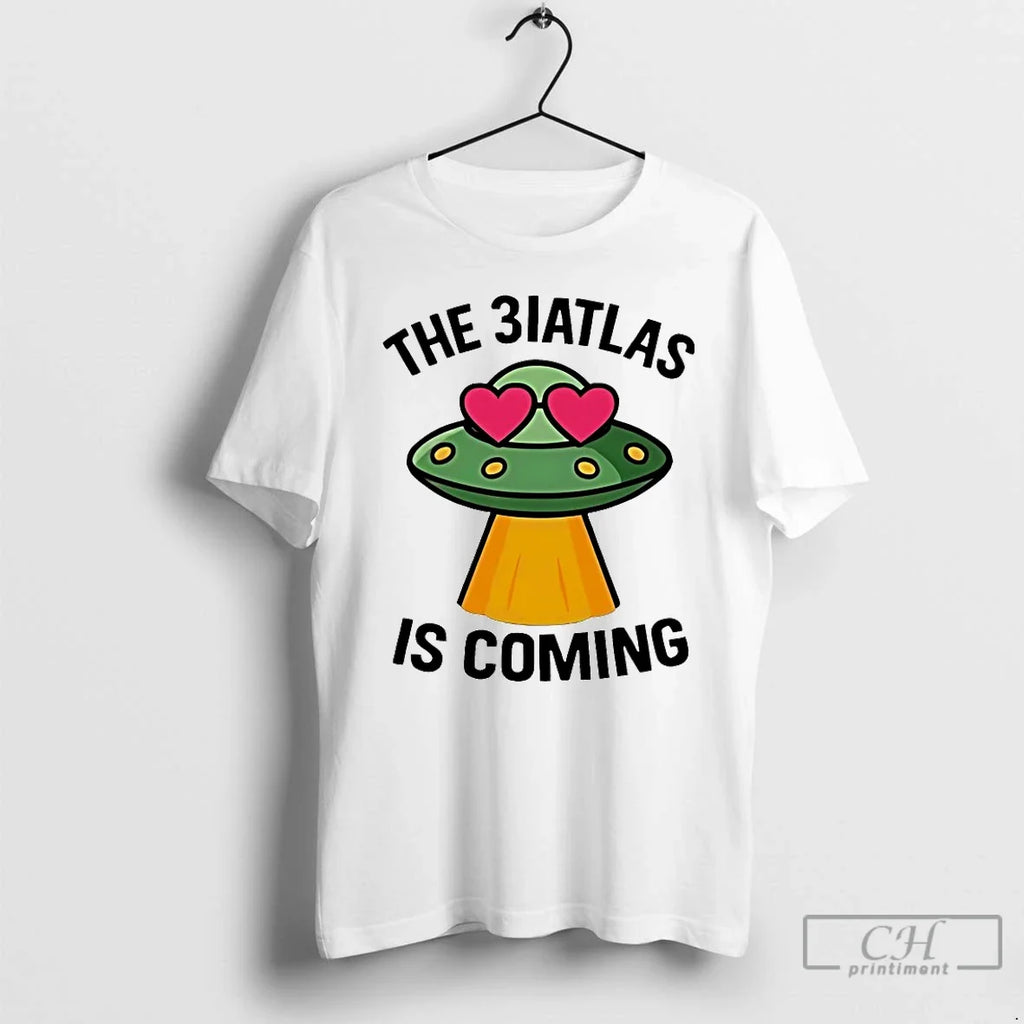 Ufo Biatlas Is Coming - Adult & Kids T-Shirts, Sweatshirts & Hoodies apparel design preview 1